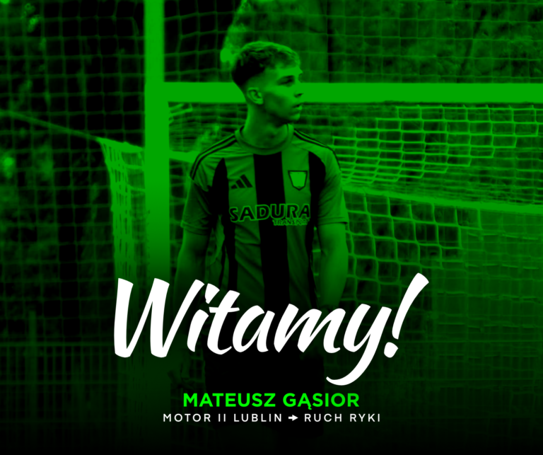 Mateusz Gąsior nowym zawodnikiem Ruchu